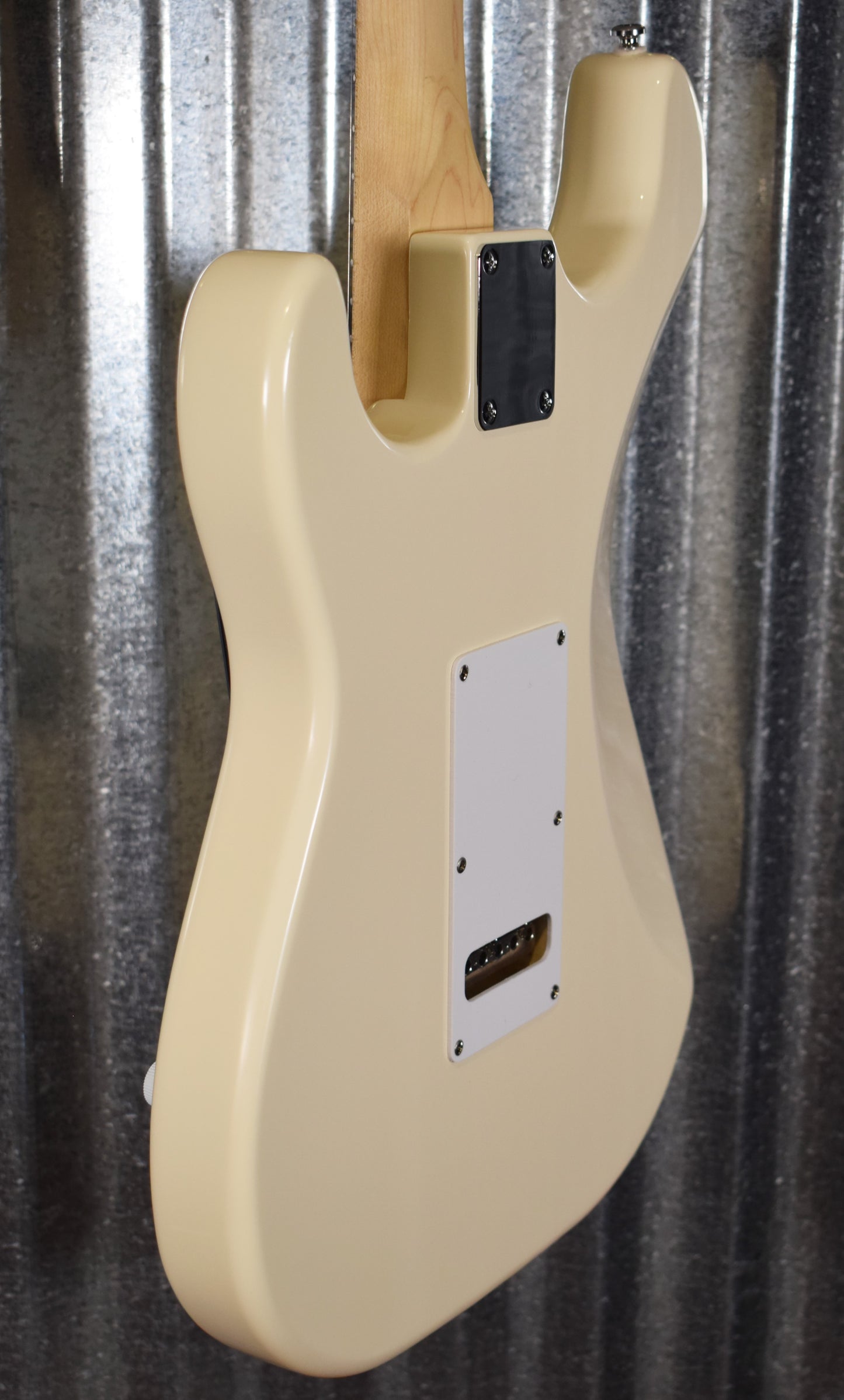 G&L Tribute Legacy Olympic White Poplar Satin Neck Guitar #5435 Used