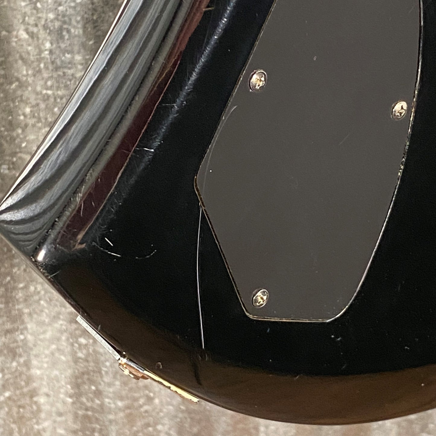 BC Rich VG-1 Virgin Black Guitar #3637 Used