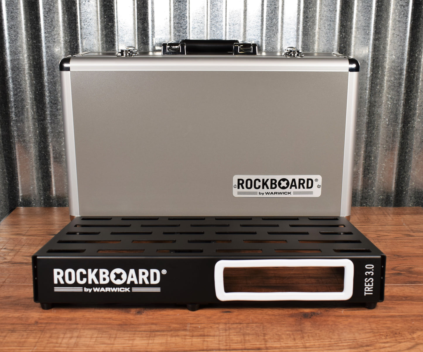 Warwick Rockboard Tres 3.0 C Guitar Effect Pedalboard & Flight Case
