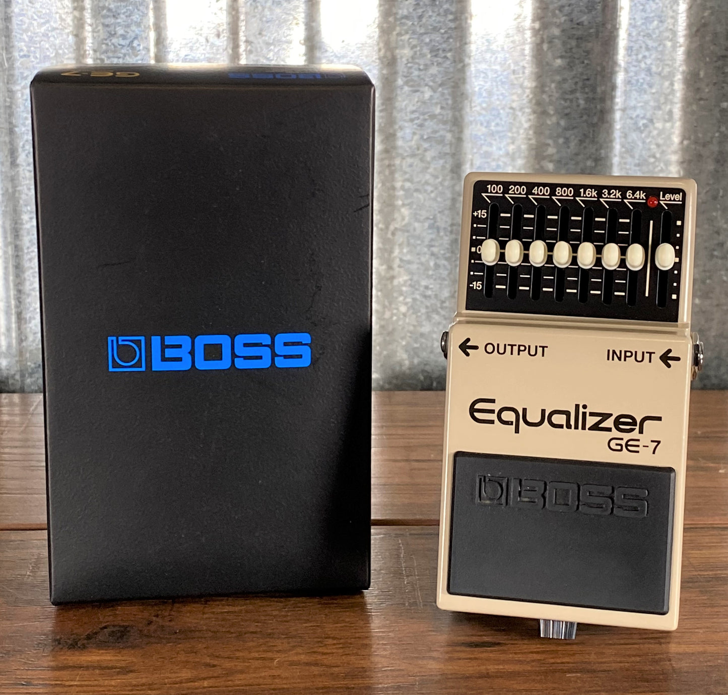 Boss GE-7 Seven Band Graphic Equalizer Guitar Effect Pedal Used