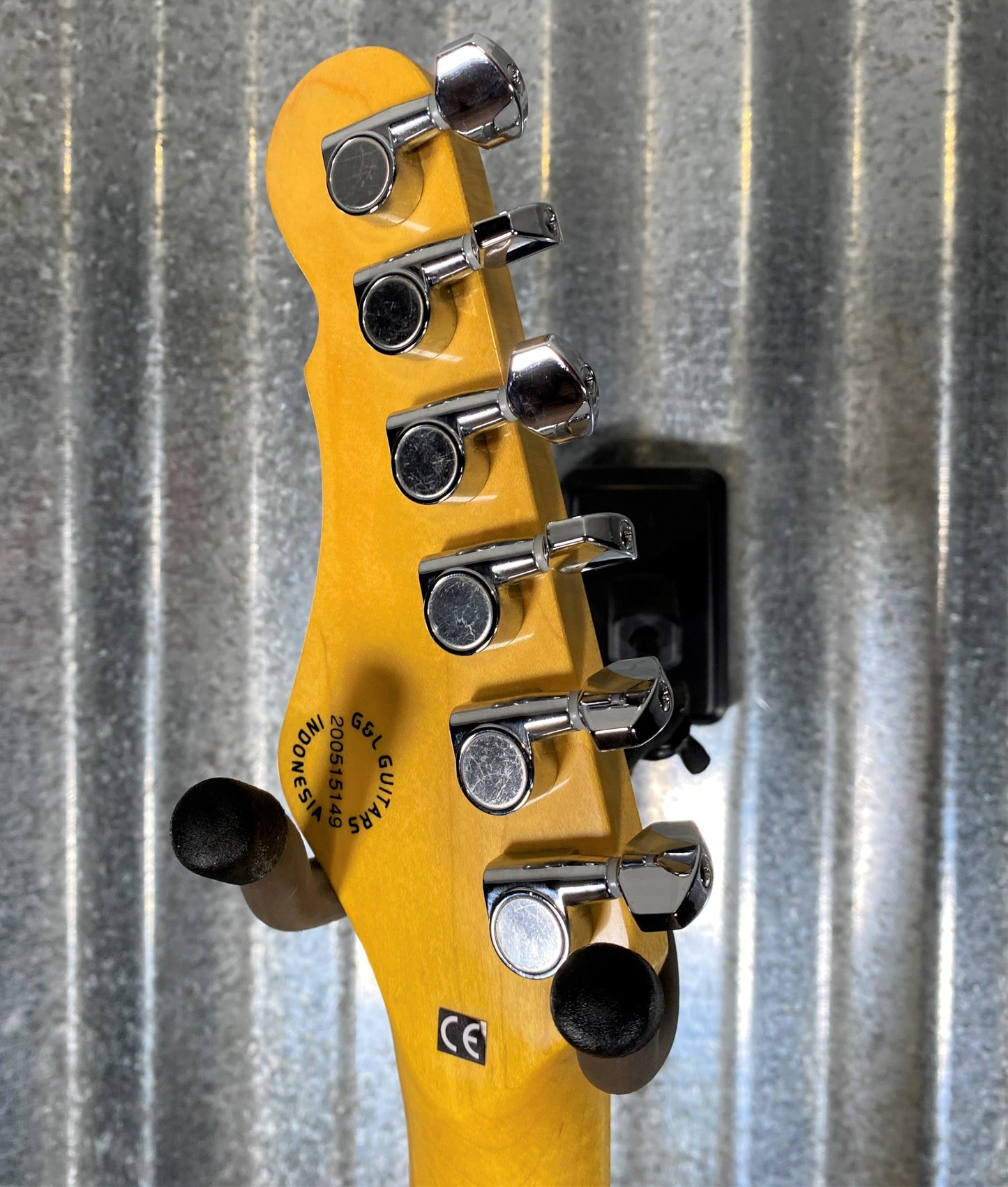 G&L Tribute Fallout Gloss Black Guitar #5149