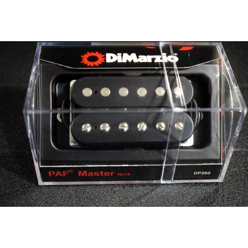 DiMarzio DP260 PAF Master Neck Humbucker Pickup DP260BK Black