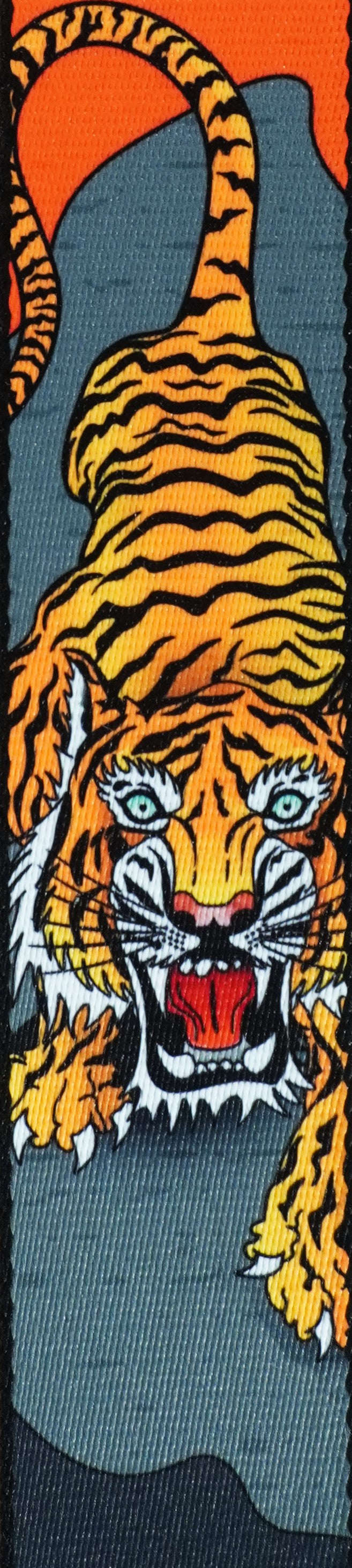 Levy's MPD2-124 2” Polyester Guitar Bass Strap with Japanese Traditional Tiger Motif