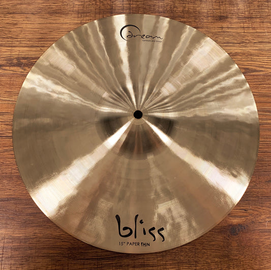 Dream Cymbals BPT15 Bliss Hand Forged & Hammered 15" Paper Thin Crash