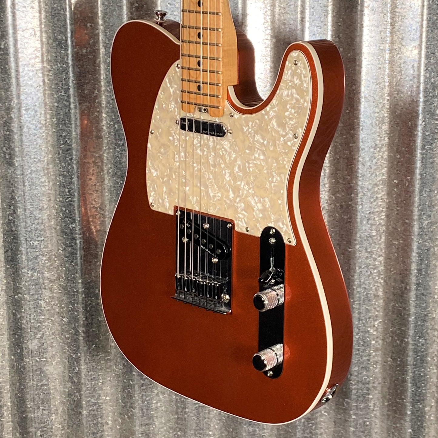 Fender American Elite Telecaster Autumn Blaze Metallic Guitar & Case #4183 Used