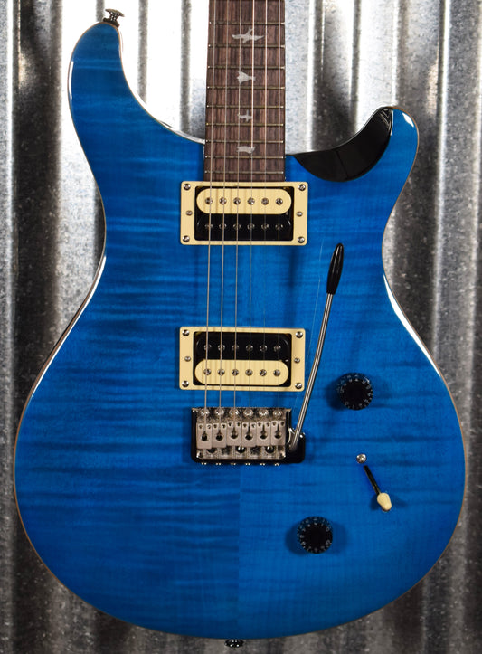 PRS Paul Reed Smith SE Custom 22 Sapphire Guitar & Bag #9300