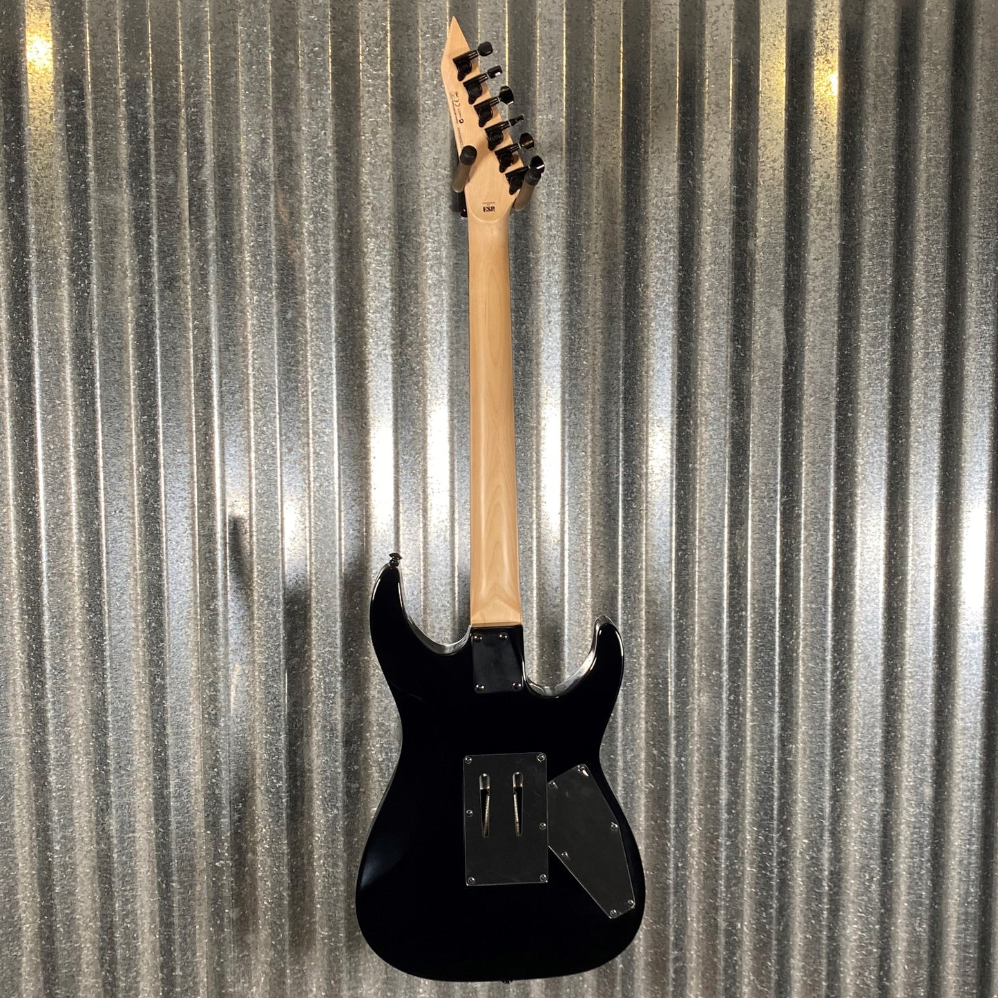 ESP LTD KH-202 Kirk Hammett Signature Gloss Black Guitar Left Hand #0444 Used