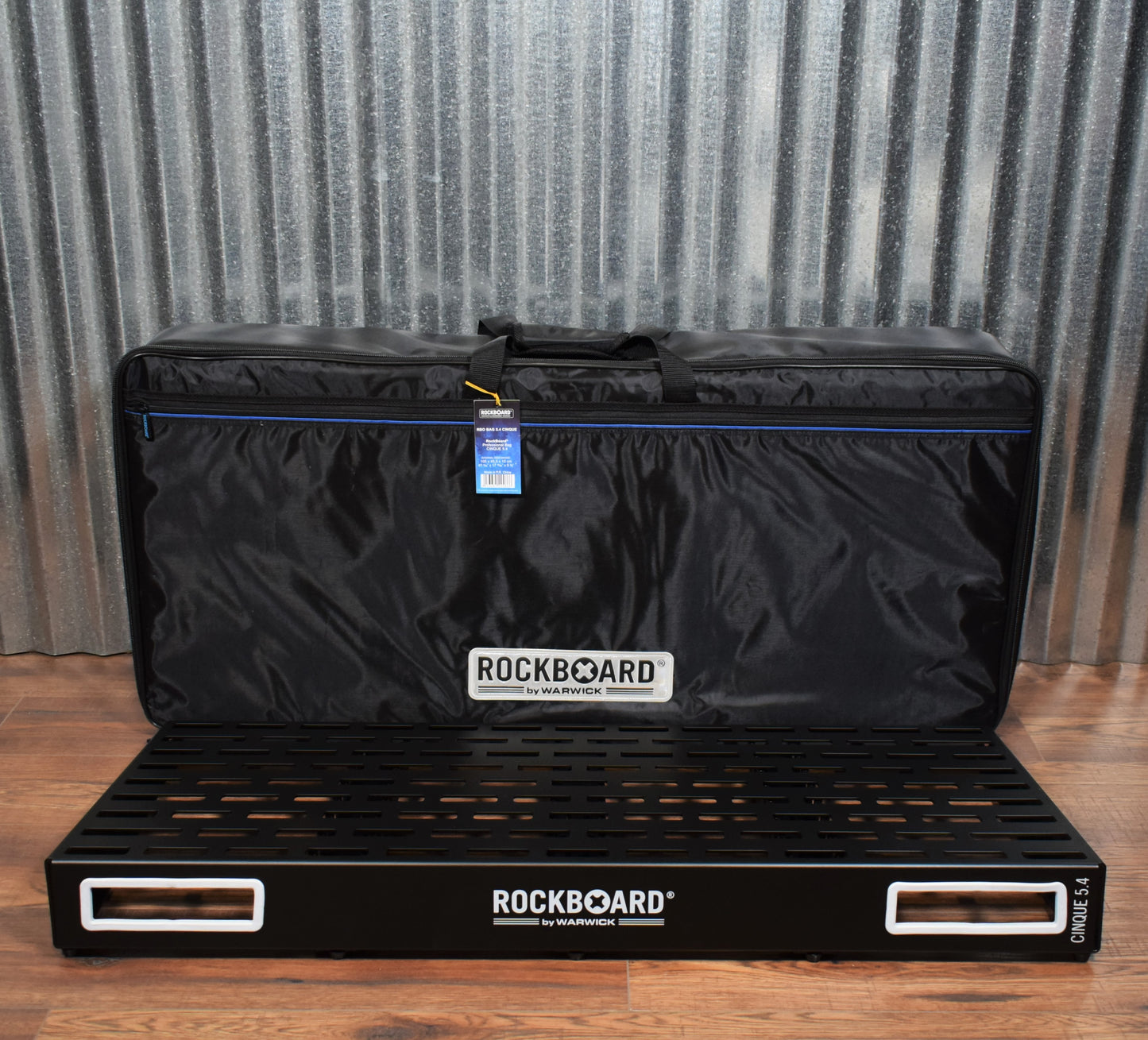 Warwick RockBoard CINQUE 5.4 Guitar Bass Effect Pedalboard & Bag