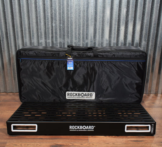 Warwick RockBoard CINQUE 5.4 Guitar Bass Effect Pedalboard & Bag
