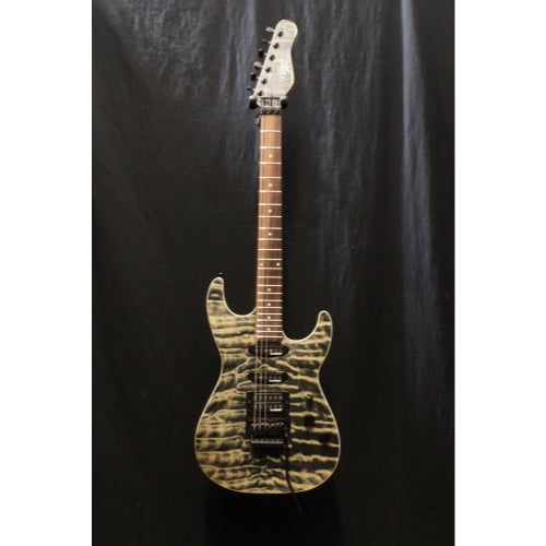 Michael Kelly 1964 Guitar Quilt Top Hint Black Floyd Rose Tremolo Blemish #2804
