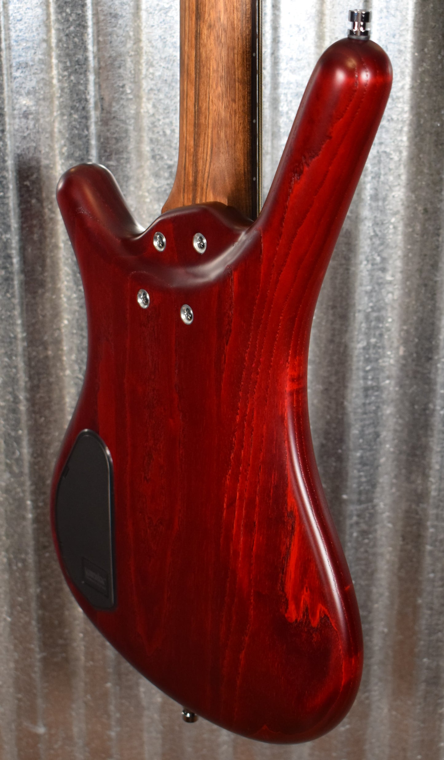 Warwick German Pro Series Corvette $$ 5 String Active Bass Burgundy & Bag #7421