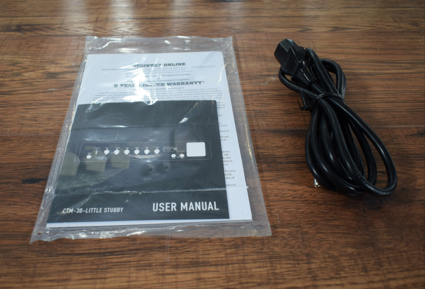 Ashdown Engineering CTM-30 Little Stubby 30 Watt All Tube Bass Head Amplifier Demo