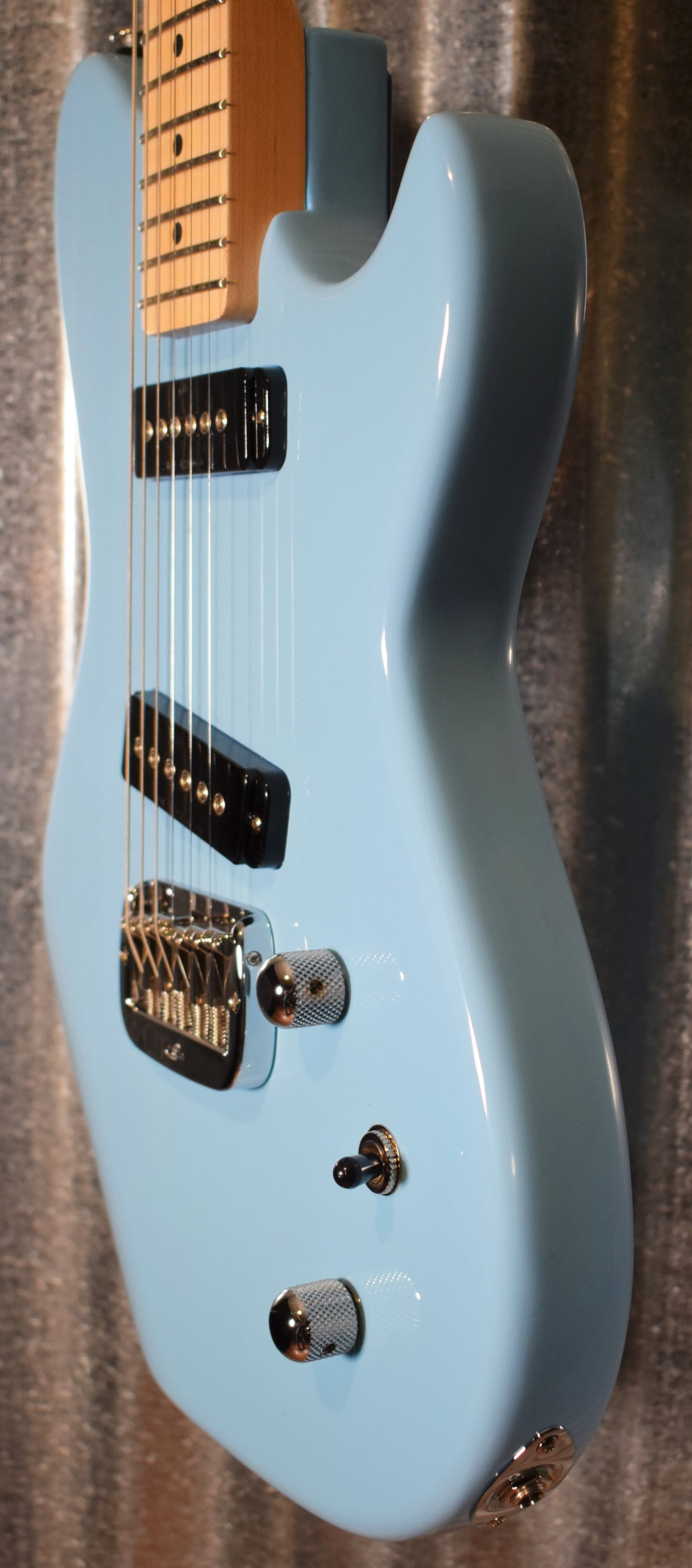 G&L USA SC-2 Himalayan Blue Guitar & Bag #5252