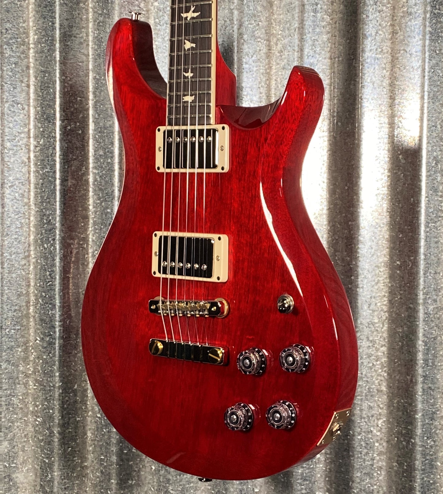 PRS USA S2 McCarty Thinline 594 Vintage Cherry Guitar & Gig Bag #5323
