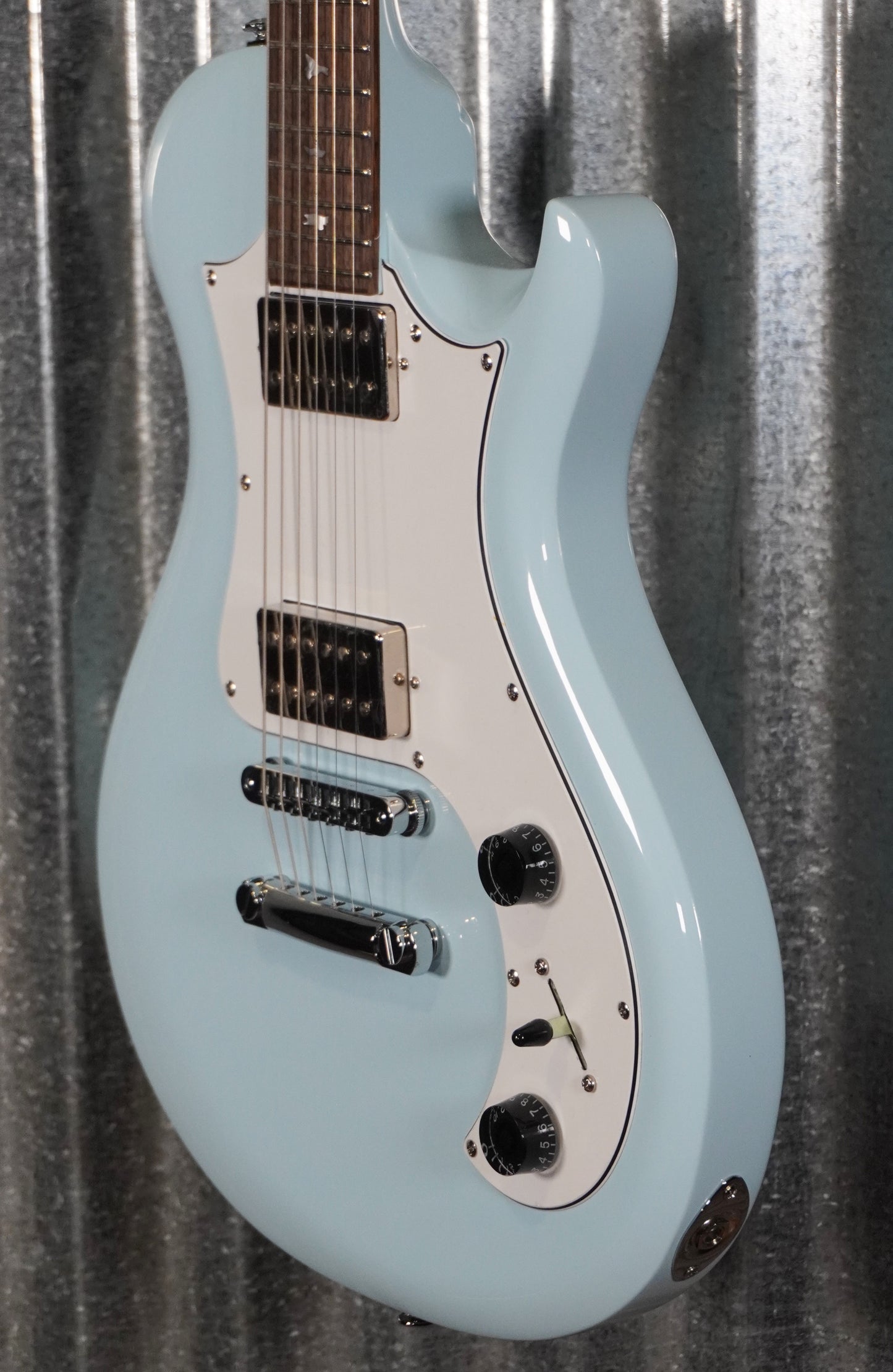 PRS Paul Reed Smith SE Starla Powder Blue Guitar & Bag Blem #2843