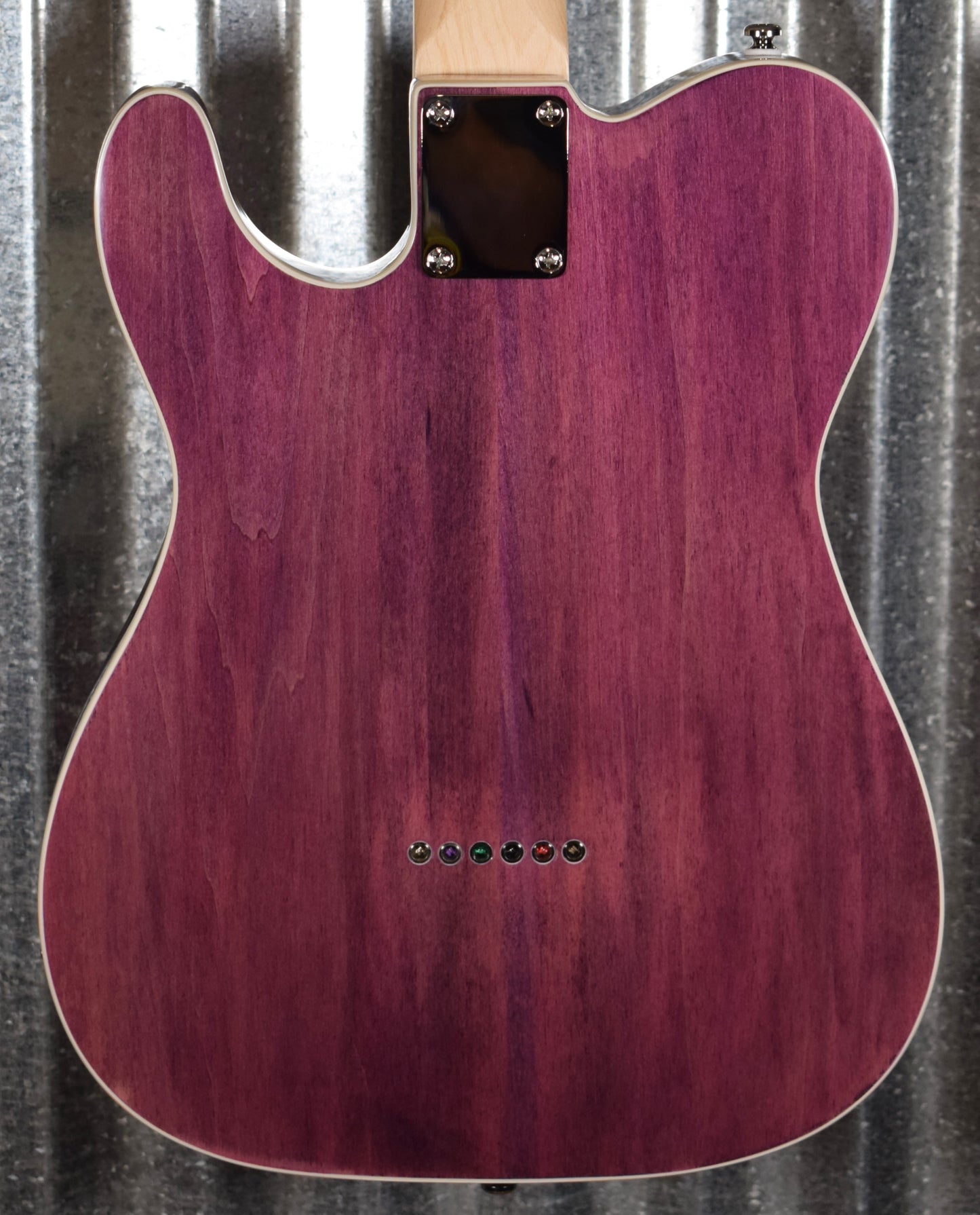 G&L Tribute Limited Edition ASAT Classic Semi Hollow Double Bound Lilac Guitar #0079