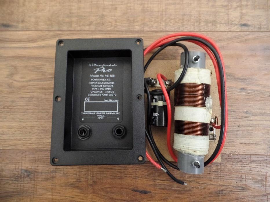 Wharfedale Pro VS-15B V Series Crossover Assembly 4 OHM Part #600-4920100010