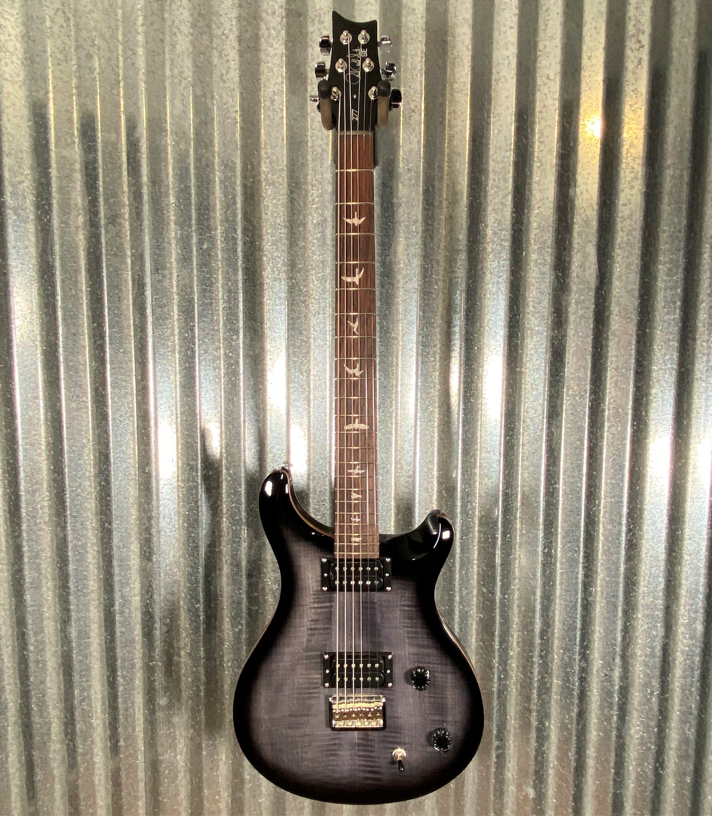 PRS Paul Reed Smith SE 277 Carve Top Charcoal Burst Baritone Guitar & Bag #0235