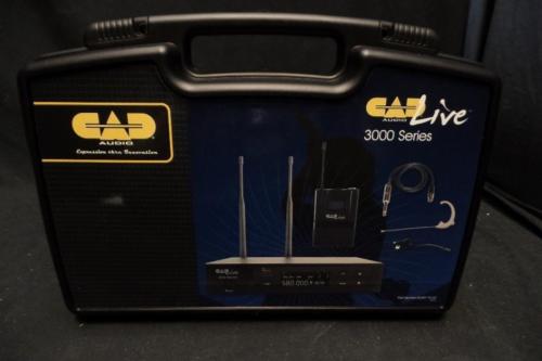 CAD Audio WX3010 UHF Wireless Guitar Headset Lav Microphone System E19 E29 WXGTR