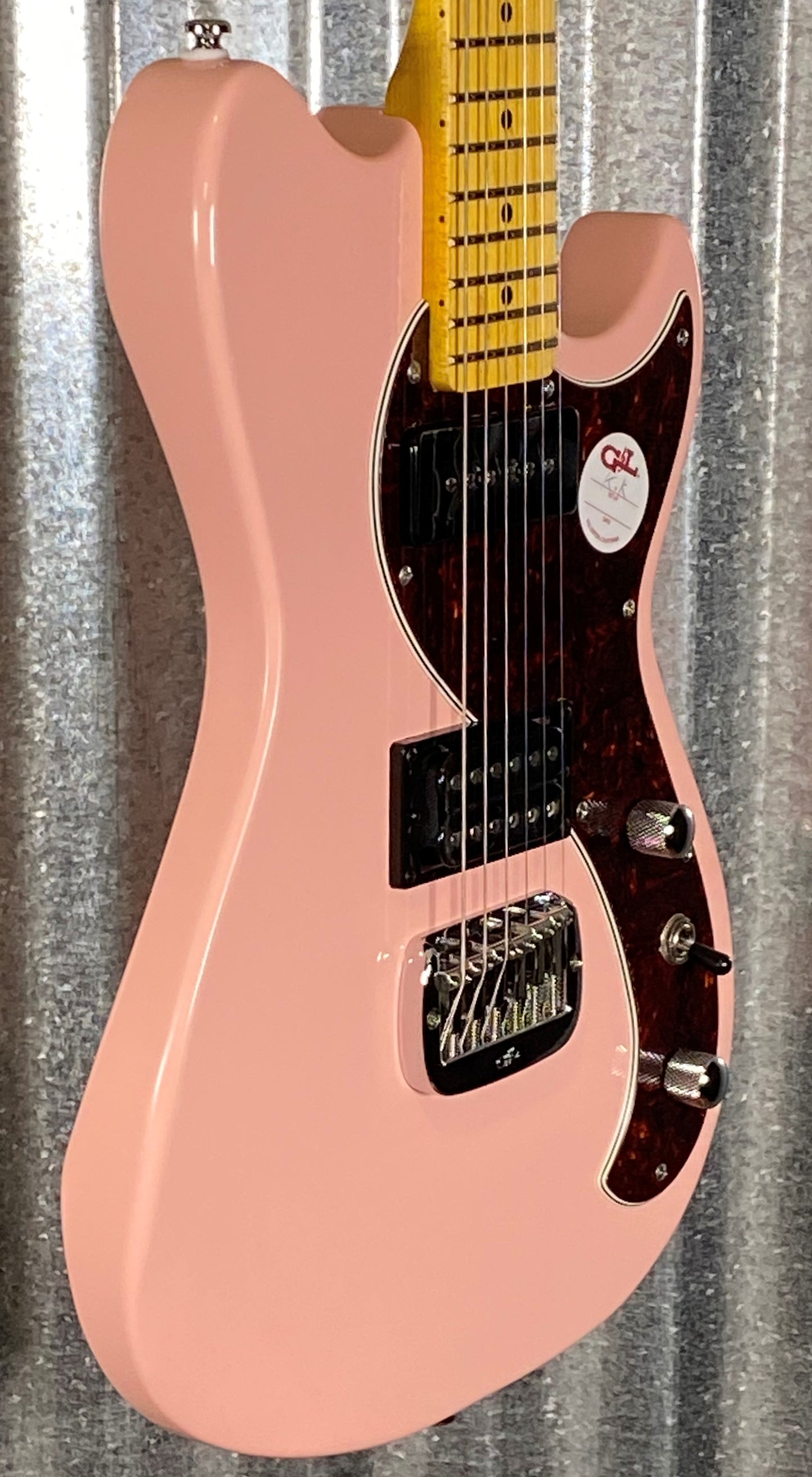 G&L Tribute Fallout Shell Pink Guitar #0757