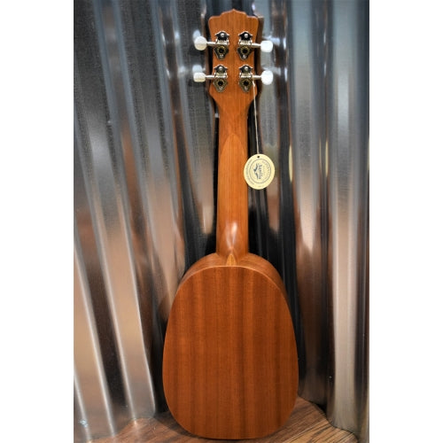 Luna Tattoo Pineapple Mahogany Pack Soprano Ukulele - Tuner, Book & Bag