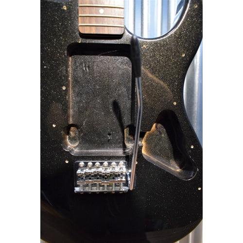 Yamaha EG 112C2 Metallic Black Guitar Body Neck Tremolo Tuner Project Parts Used