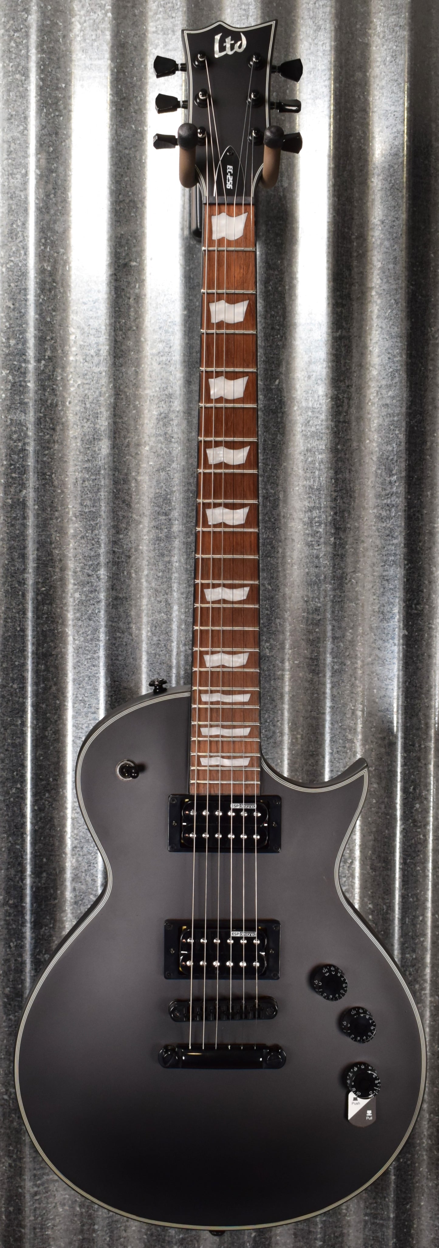 ESP LTD EC-256 EC Series Gloss Black Satin Guitar LEC256BLKS #1253