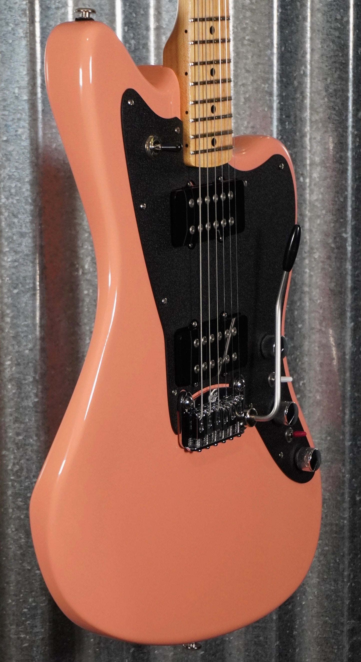 G&L USA CLF Doheny V12 Sunset Coral Rosewood Satin Neck Guitar & Case #6167