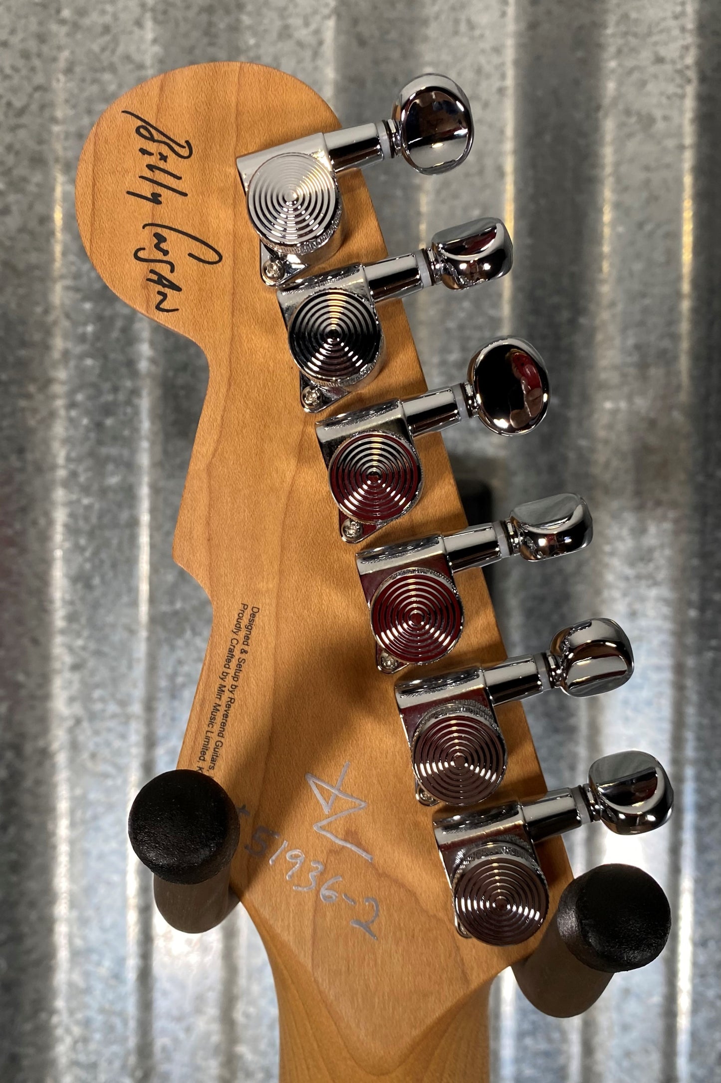 Reverend Billy Corgan Signature Pearl White Guitar #1936 B Stock