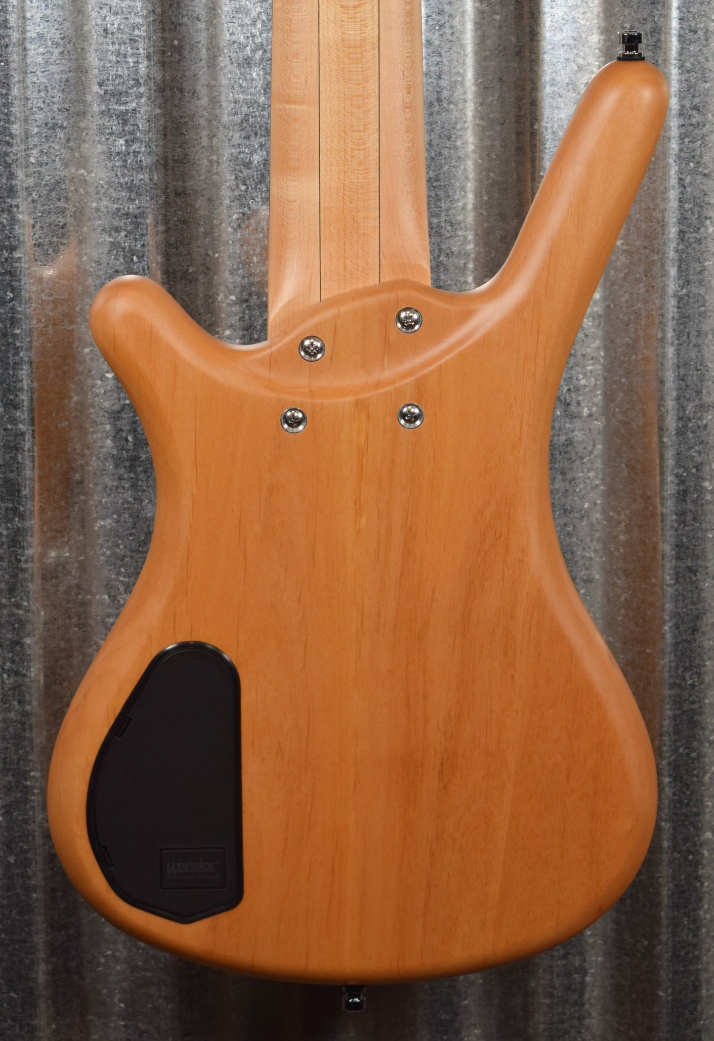 Warwick Rockbass Corvette Basic Natural 6 String Bass & Bag #8819