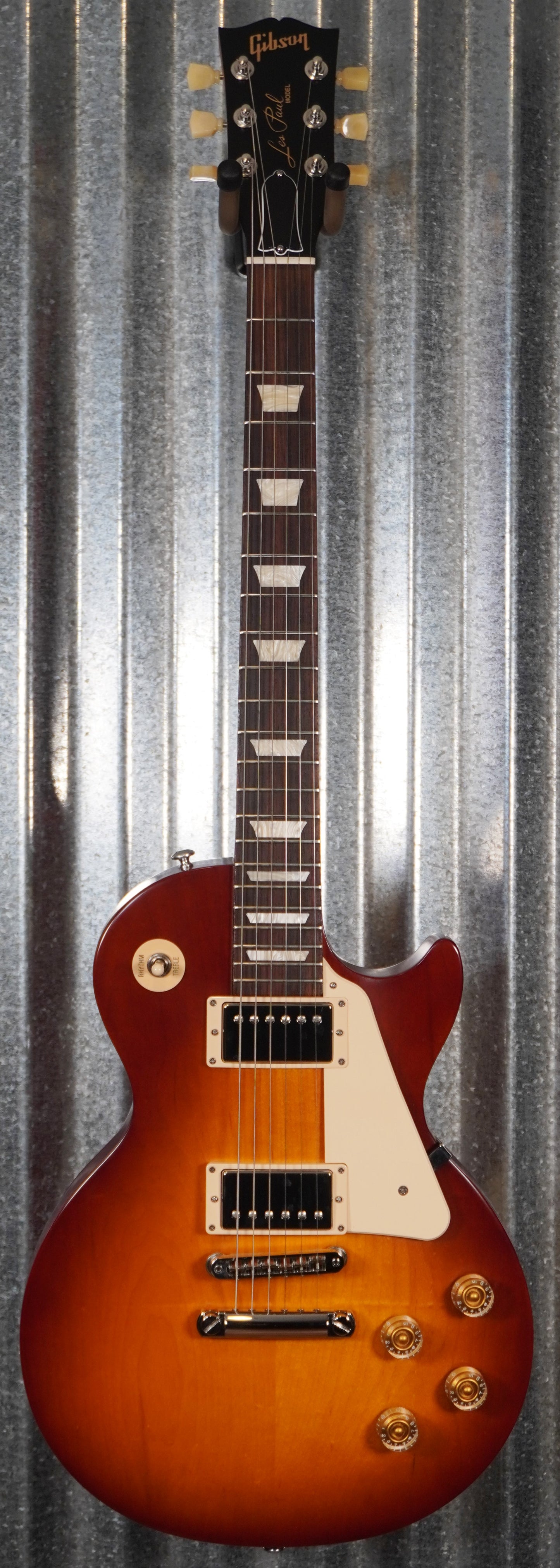 Gibson USA 2019 Les Paul Tribute Satin Iced Tea Guitar & Bag #0286 Used