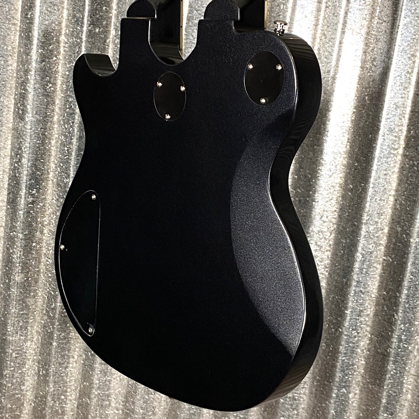 Westcreek Double Trouble Double Neck 12 String & 6 String Electric Guitar Black #0103 Used
