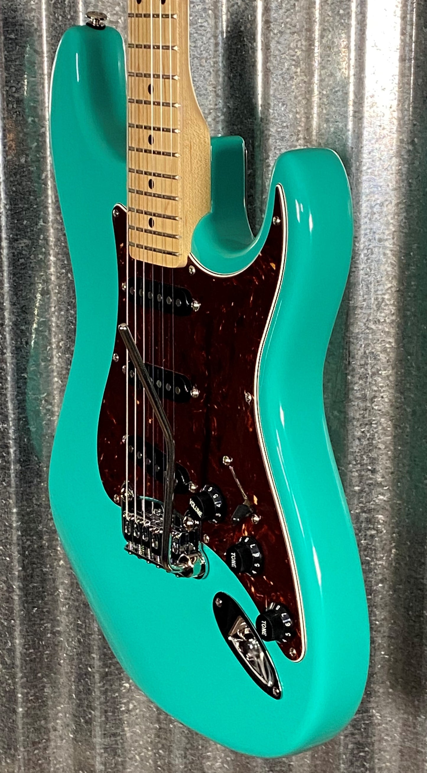 G&L USA Legacy Belair Green Maple Satin Neck Guitar & Case #2021