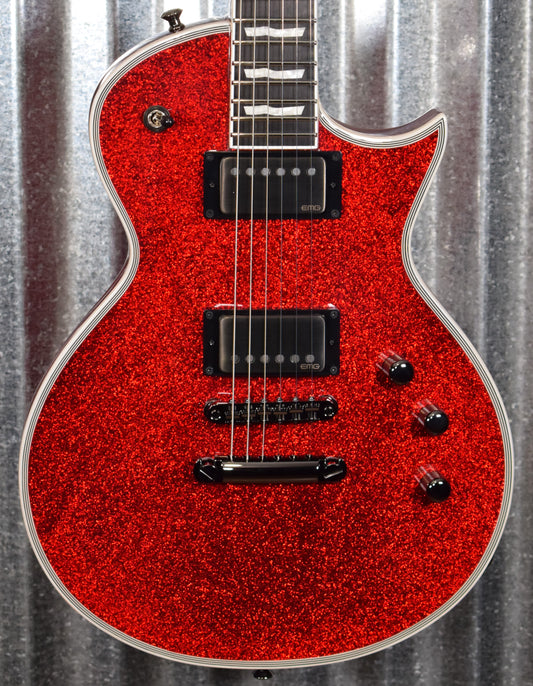 ESP E-II Eclipse DB Red Sparkle EMG Guitar & Case EIIECDBRSP Japan #ES5836193