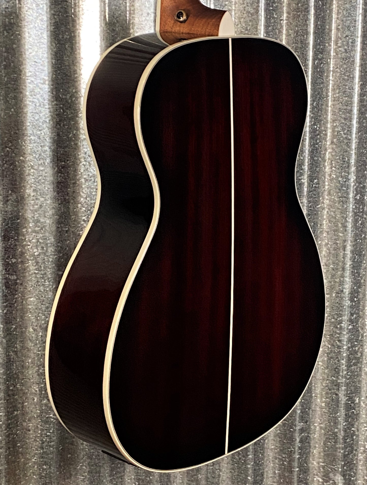 D'Angelico Premier Tammany Orchestra E Trans Black Cherry Burst Acoustic Electric Guitar #3363