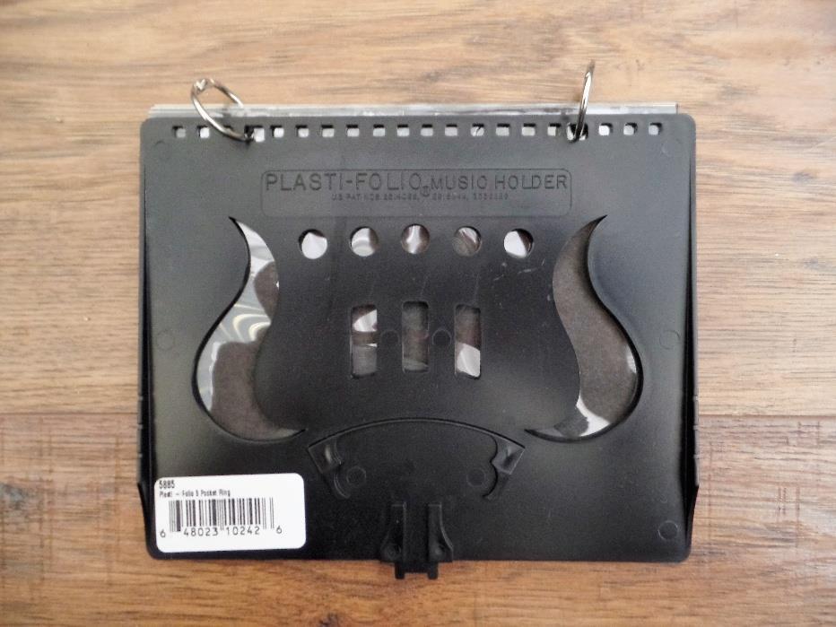 Selmer Plasti-Folio 5885 Plastic Folio Flip Folder 5 Window