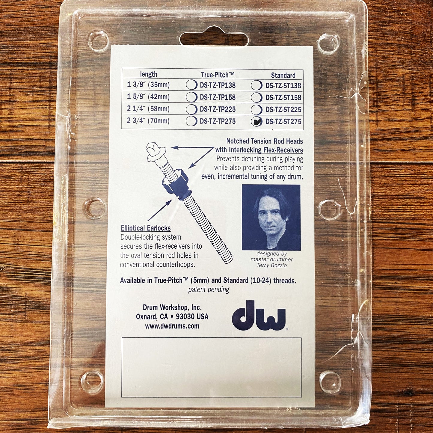 DW Drum Workshop Tunerz DSTZTP True Pitch Drum Tuning System 2 Pack