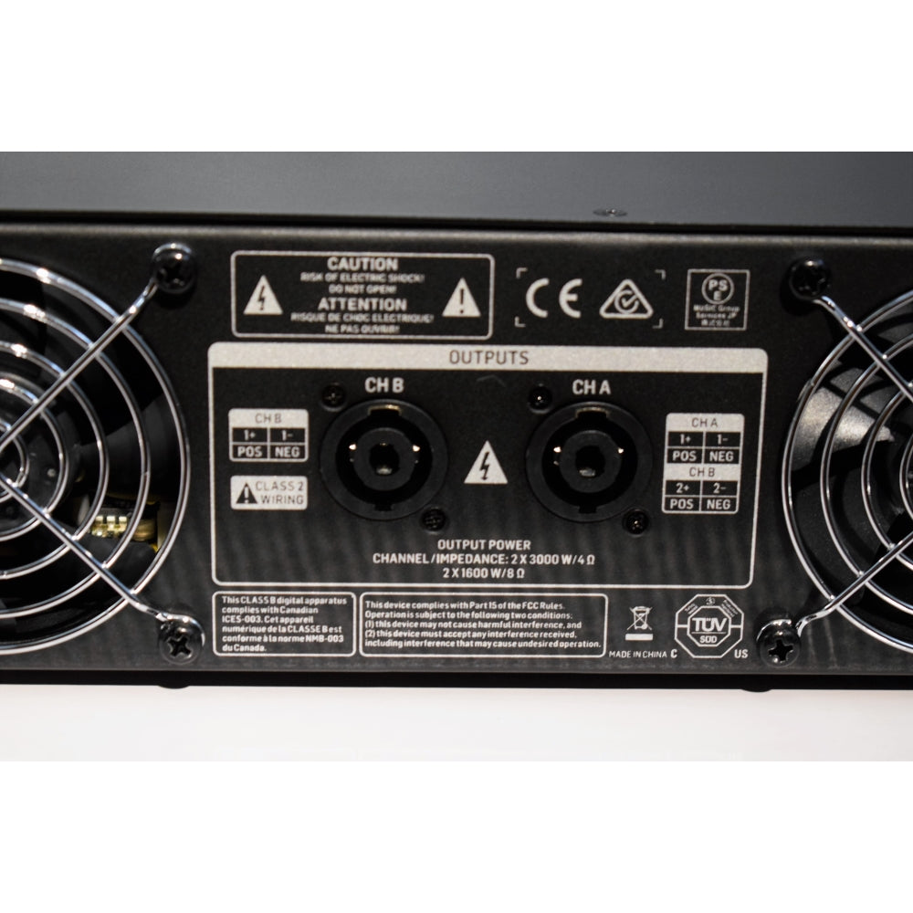 Behringer NX6000 Ultra-Light 6000 Watt 2 Channel Class-D Power Amplifier