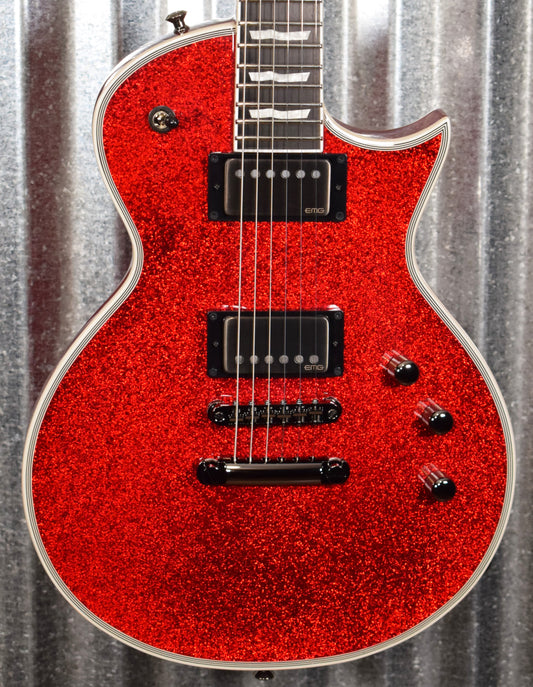 ESP E-II Eclipse DB Red Sparkle EMG Guitar & Case EIIECDBRSP Japan #ES6517193