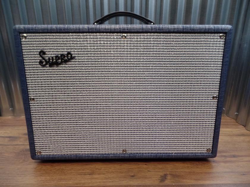 Supro USA 1650RT Royal Reverb 35/45/60 Watt All Tube 2x10 Combo Amplifier #0566