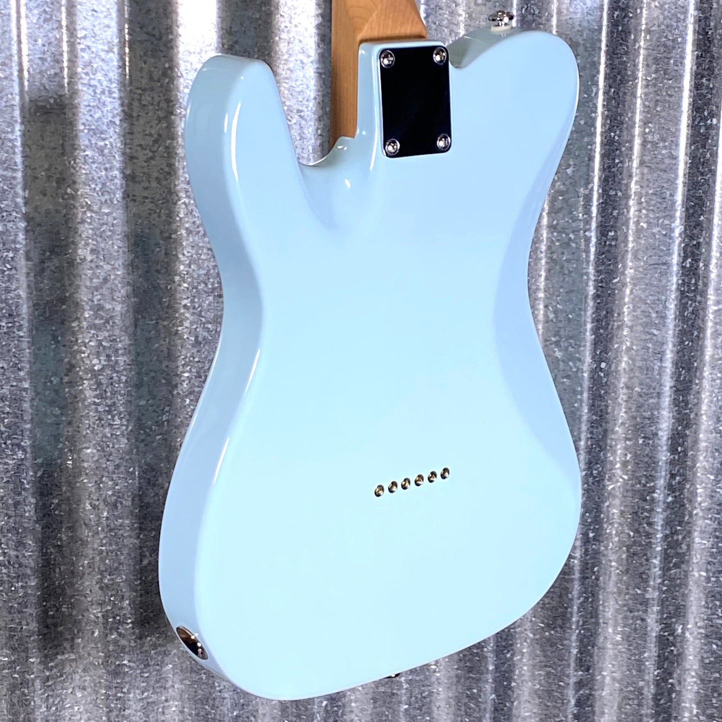 Musi Virgo Classic Telecaster Baby Blue Guitar #0629 Used