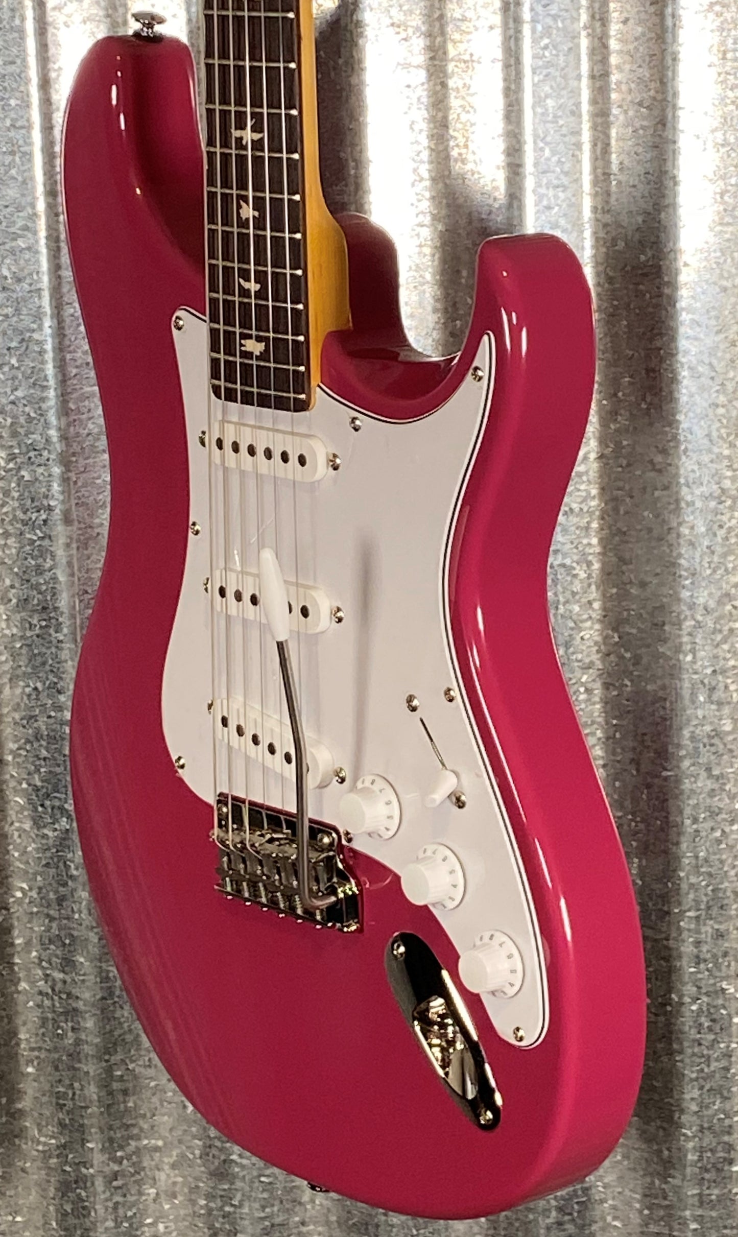 PRS Paul Reed Smith SE Silver Sky Dragon Fruit Guitar & Bag #2087