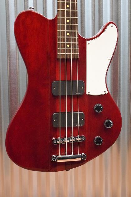 Schecter Guitar Research Ultra Bass 4 String See Through Cherry Thunderbird 901