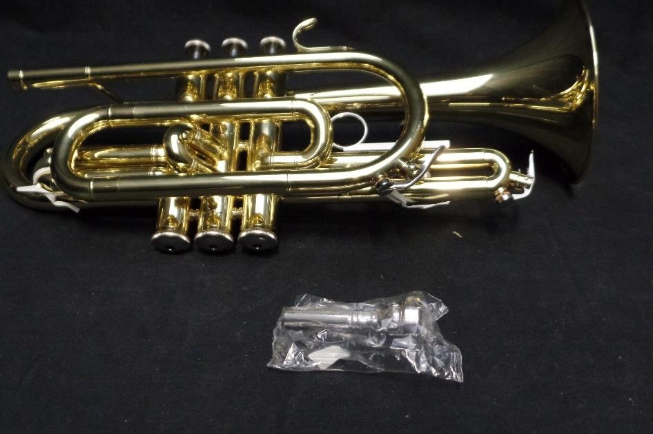 Blessing BCR-1230 Student Bb Lacquered Brass Cornet – Specialty Traders