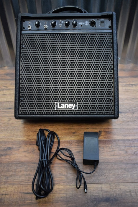 Laney DH80 DrumHub 4 Channel 80 Watts Bluetooth 1x10" Drum Monitor Amplifier Demo