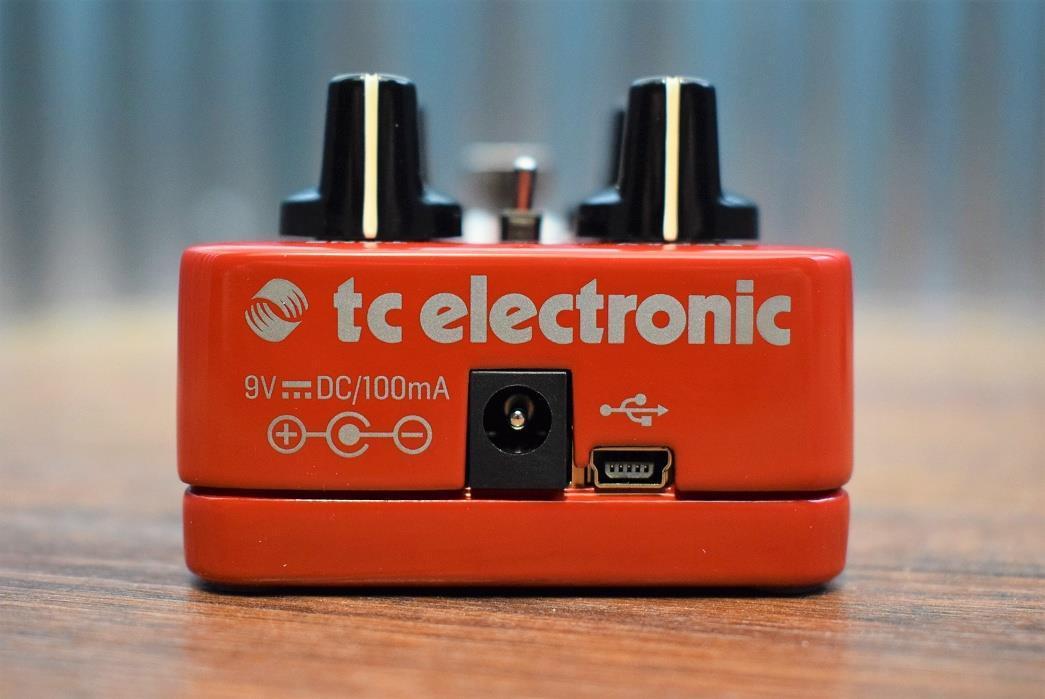 TC Electronic Hall Of Fame 2 Reverb Tone Print Guitar Effect Pedal