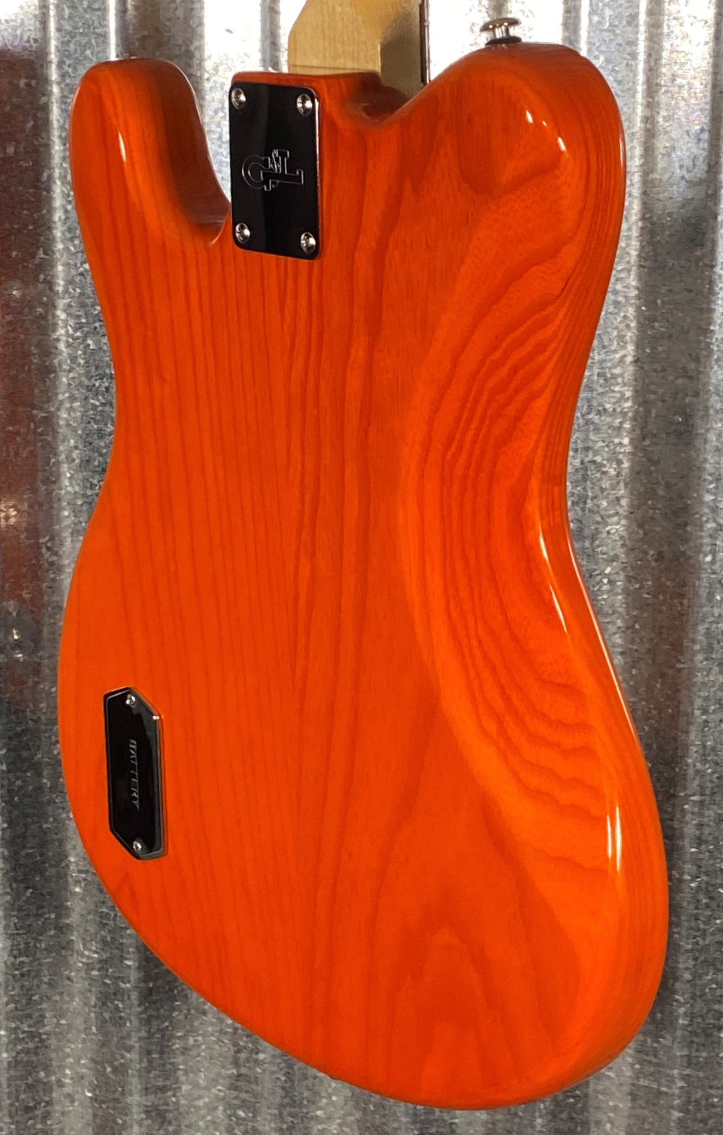 G&L USA CLF Espada Clear Orange Guitar & Case Demo #6181