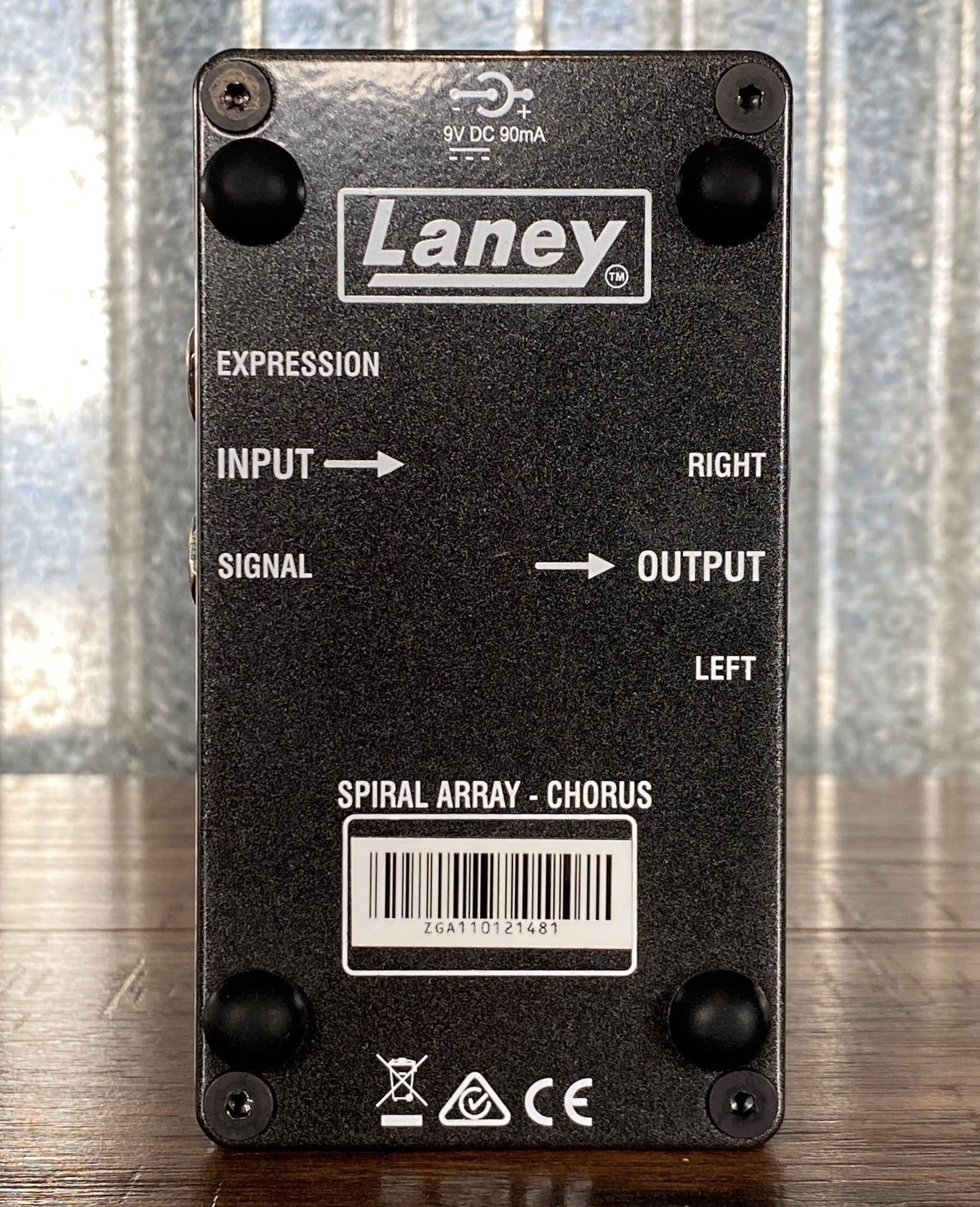 Laney Black Country Customs Spiral Array Chorus Guitar Effect Pedal BCC-SPIRALARRAY