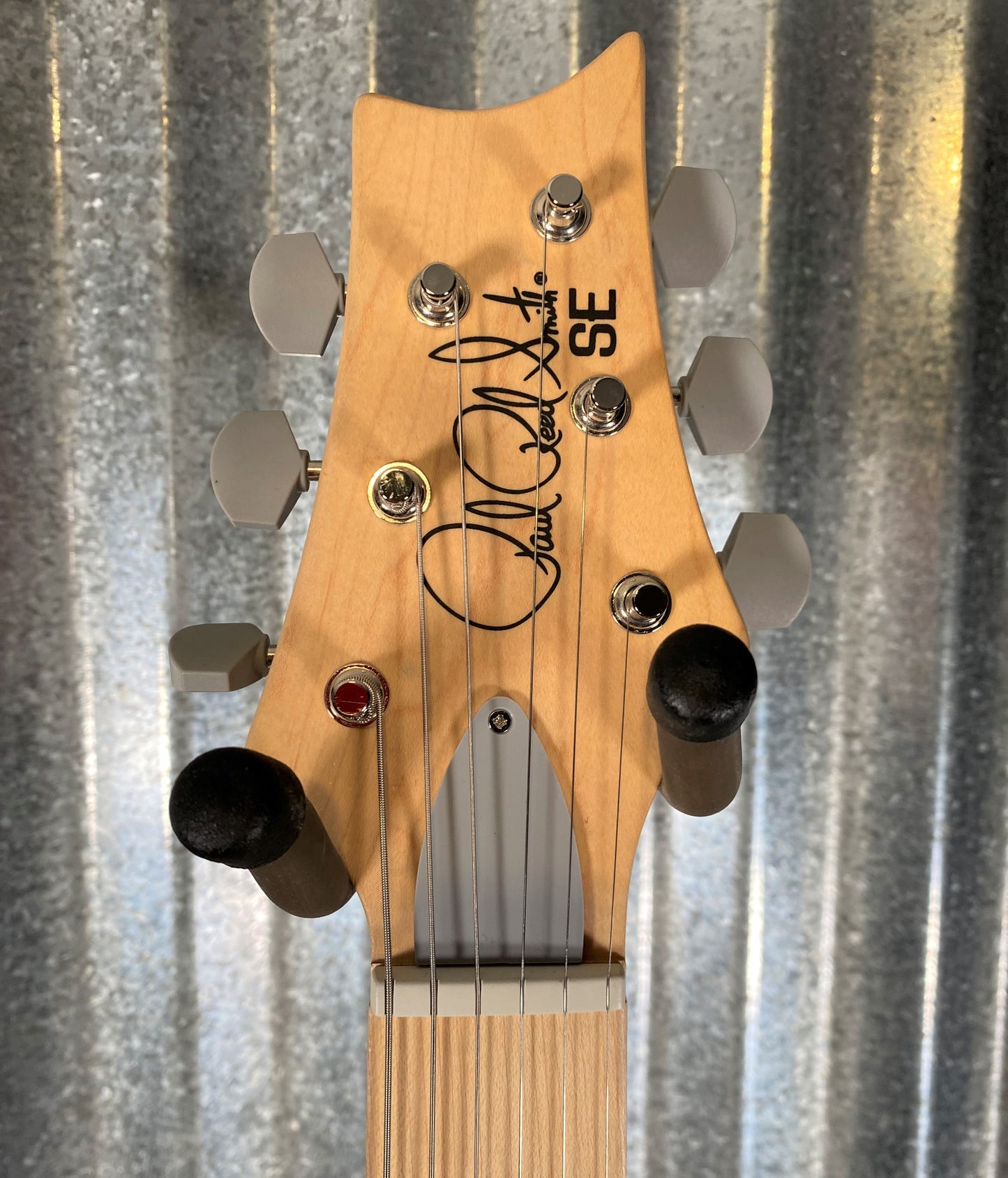 PRS Paul Reed Smith SE Sliver Sky John Mayer Overland Gray Maple Guitar & Bag #9370