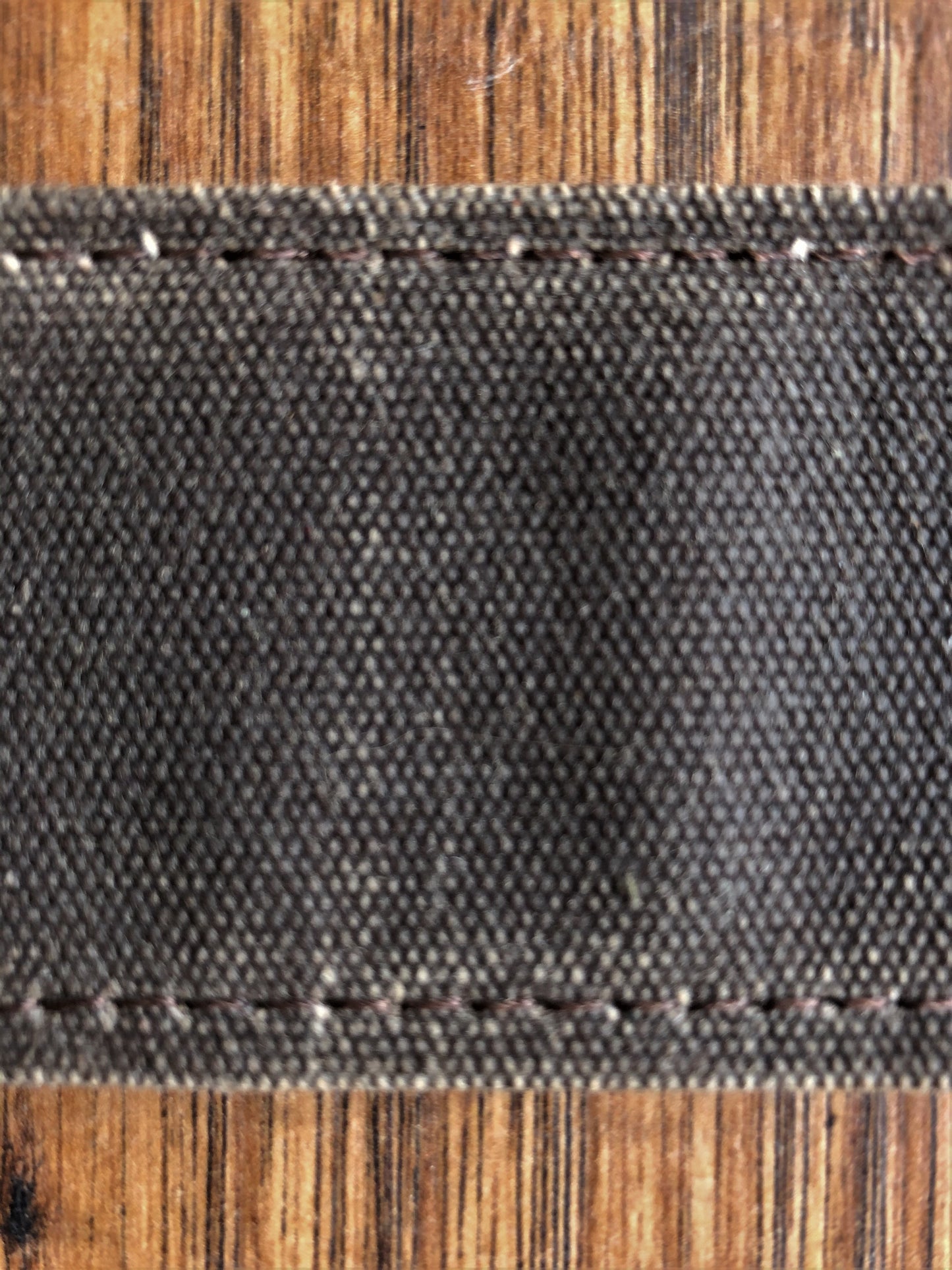 Levy's M7WC-BRN 2" Waxed Canvas Cotton Back Adjustable Guitar & Bass Strap Brown